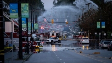 Massive Vancouver blaze that likely caused crane collapse is contained: Fire service