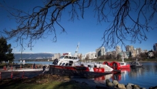 Boat sinks after smouldering for three hours in Indian Arm waters