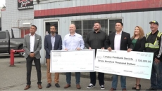 Generosity of local businessman, Bobby Pawar, gets Langley Food Bank a bigger space