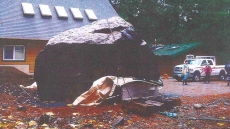 Five Homes Evacuated As Massive Boulder Rolls Into Fraser Valley Community