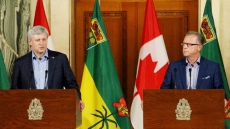 Stephen Harper, Brad Wall Talk About How To Improve Wildfires Response