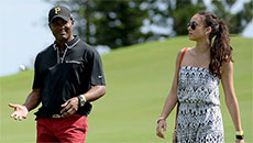 Brian Lara dating former Miss Scotland?
