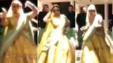 Watch: This Bride Dancing To Chura Ke Dil Mera On Her Way To Wedding Is A True Rockstar