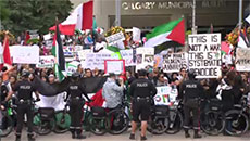 Calgary Police Lay Charges After Violence At Middle East Rally
