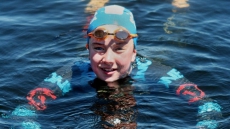 14-year-old Nova Scotia swimmer makes swim across Northumberland Strait