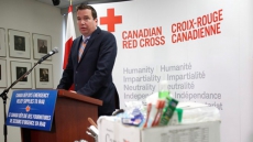 Canadian relief supplies going to Iraq, RCAF flies in donated weaponry