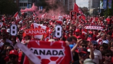 Red, white and blue: Canada fans taste defeat for first time at World Cup