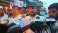 Candle light vigil in Kulgam against killing of school teacher by terrorists