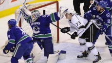 Chris Higgins And Eddie Lack Lead Canucks Past Kings In 2-1 Shootout Win