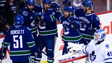 Derek Dorsett's Three Points Leads The Way As Canucks Down Maple Leafs 4-1