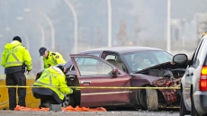 5-Car Crash In Port Coquitlam Started With Police Car Colliding With Another Vehicle: Police