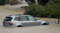Man Blindly Follows GPS; Drives His Car Right Into The Middle Of A River