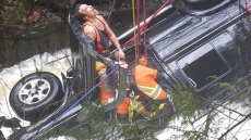 Surrey, B.C. Woman Miraculously Rescued After Her SUV Plunges Off Cliff In A Swollen Creek