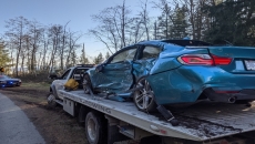 20 year old driver with 'L' designation sends 3 people to hospital