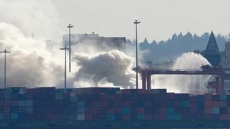 Chemical fire at Vancouver port fire out as investigation begins