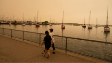 Chemical smell from wildfire smoke is not evidence of spraying