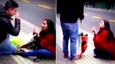 VIDEO: Woman’s Public PROPOSAL Goes ALL WRONG, After She Refuses To Give Him The Ring