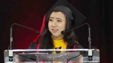 WATCH: Chinese Student Draws Criticism On Social Media For Speech On 'Fresh Air' In US