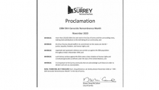 Mayor of Surrey proclaims November 2020 as 1984 Sikh Genocide Remembrance Month