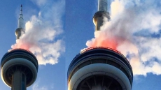 Smoke From Pan Am Games Fireworks Has Torontonians Fearing CN Tower Was Burning