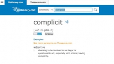 Dictionary.com chooses 'complicit' as its word of the year