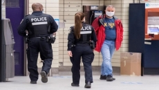 Mask-wearing often optional for Canadian cops