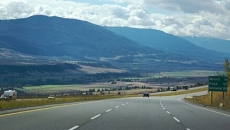 Potential snowfall on Coquihalla highway