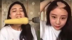 Eating corn off a drill is NEVER a good idea!