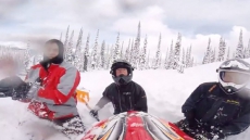 B.C. Snowmobiler Captures Harrowing Video Of Being Buried Alive In Avalanche Near Sicamous