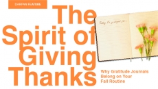 The Spirit of Thanksgiving: Why Gratitude Journals Belong on Your Fall Routine