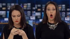 Watch: Anchor Caught Daydreaming On Live TV, You Cannot Miss Her Reaction