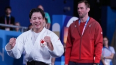 Judo champ Christa Deguchi claims Canada's first gold of Paris Games