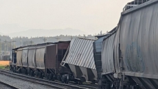 Derailment in Abbotsford, B.C., closes road near Sumas border
