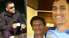 MS Dhoni Bumps Into His Old ‘Chaiwalla’, Treats Him To A Grand Dinner