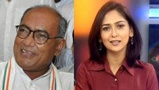 Digvijaya acknowledges relationship with TV anchor on Twitter