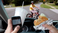 Ontario Offers Low-tech 'Life Hack' To Get Drivers To Ignore Their Smart Phones