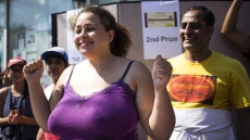 Indian Restaurant In Toronto Organises Dosa Eating Contest And The Winner is Erica Johnston