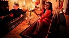 Indo-Canadian Siblings Spend Night In Dracula's Transylvanian Castle