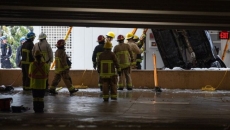Driver killed after car plunged from second floor of UBC parkade building