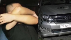 Chinese Men Found Drunk, Naked In SUV After Hitting Cars In UP, Get Bail