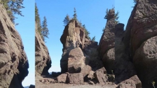 Collapse Of Popular Elephant Rock In New Brunswick Draws Social Media Buzz