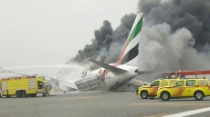 Watch: Emirates Flight From India Crash Lands At Dubai Airport