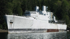 Plans to sink former destroyer off B.C. coast stalled by judge's temporary stay