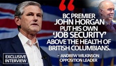 Opposition Leader Andrew Wilkinson Gets Candid As Election Heats Up in British Columbia