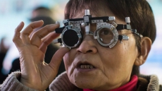 Volunteers Offer Free Eye Care To Seniors In Vancouver's Downtown Eastside