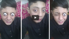 WATCH: Pakistan 'Eye-Popping' Boy Becomes Internet Sensation
