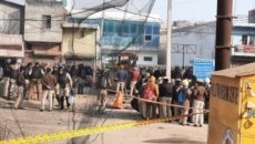 Tension at Tikri border after man burnt to death