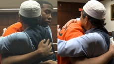 Father Hugs And Forgives Man Involved In Son's Killing In US