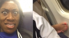 Woman's Passenger Shaming Video Of Traveller’s Naked Feet On Her Armrest During Flight Goes Viral
