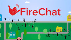 Here's an App that lets you chat without data connection!